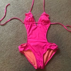 Adorable pink one piece